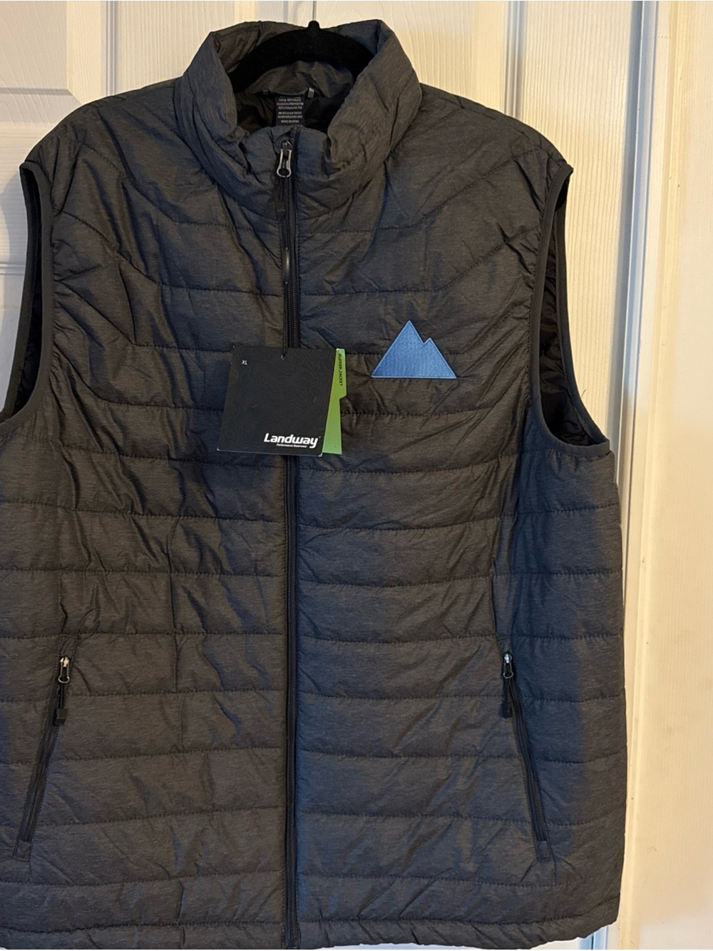 Landway  Men's Quilted Puffer Vest - Black
